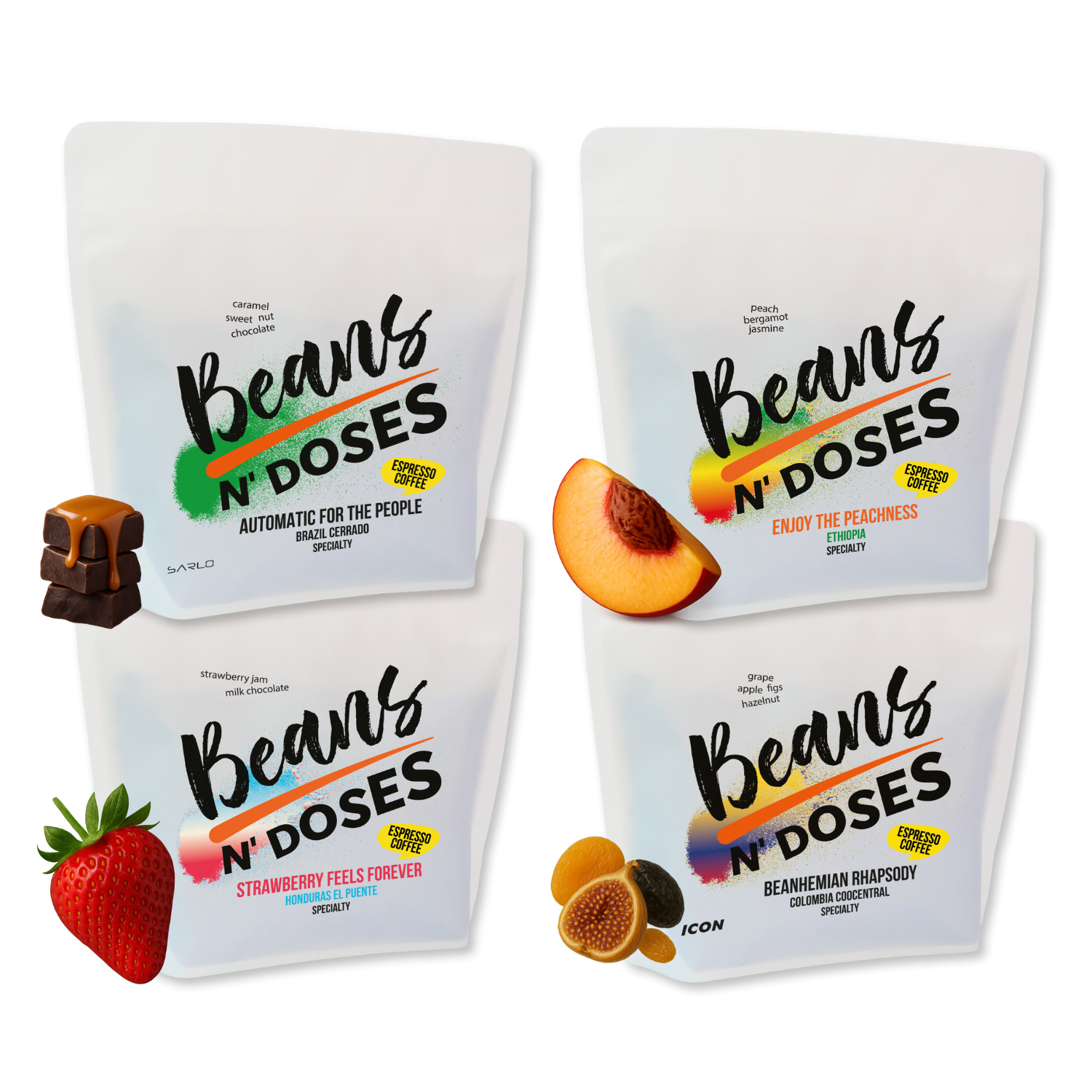 Specialty Espresso Box - 4 x 250 g kawa ziarnista