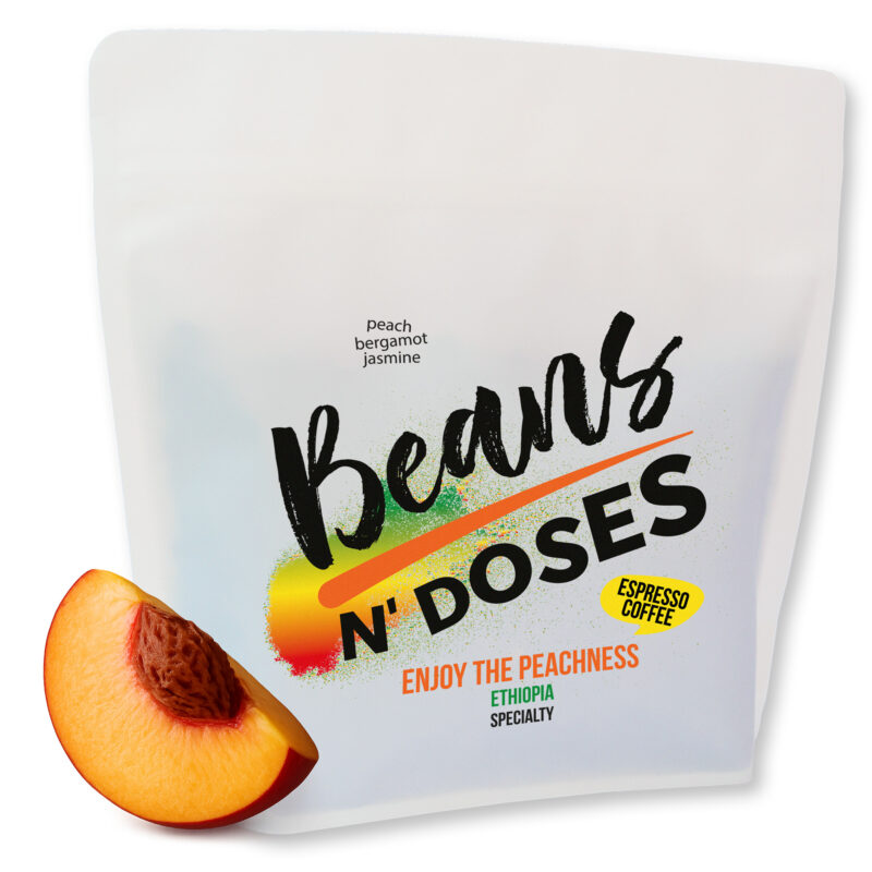 Kawa ziarnista - espresso coffee - Speciality Etiopia Ayla Bombe - Enjoy The Peachness